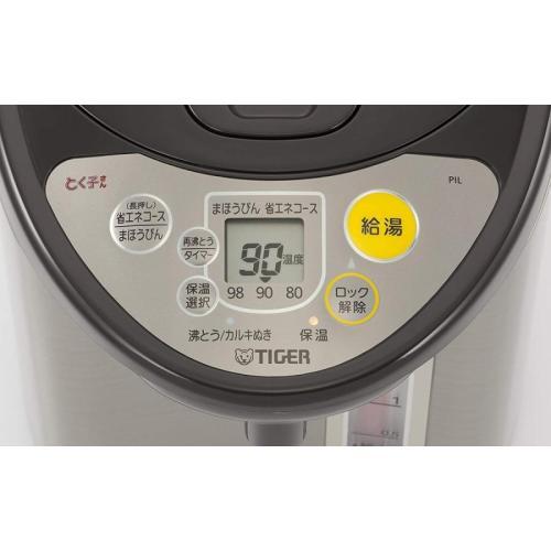 タイガー VE電気まほうびん とく子さん PIL-A300(T) ブラウン [2.91L] TIGER メーカー公認店 新生活 プレゼント ギフトの画像