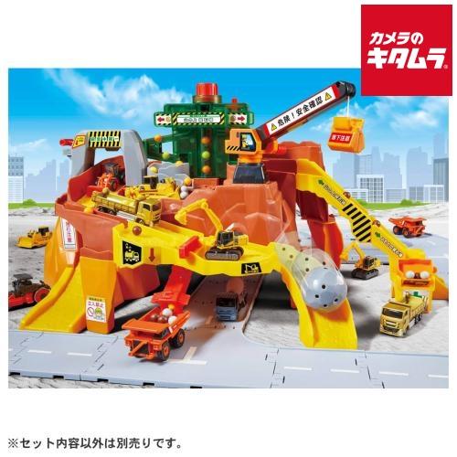 タカラトミー トミカワールド 岩がゴロゴロ！ビッグ工事現場 《納期約１−２週間》 | タカラトミー