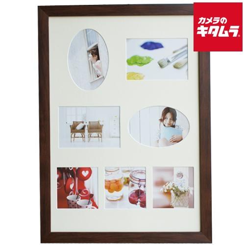 オリジナル フォトフレーム A3 多窓 兼用 マット2枚付属 Okf A3t Dbr ダークブラウン 納期約１ ２週間 カメラのキタムラ Paypayモール店 通販 Paypayモール