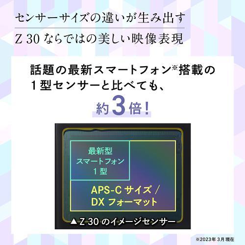 ニコン Z30 12-28 PZ VR レンズキット 《納期約1−2週間》
