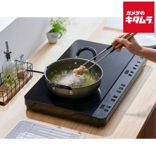 IRIS OHYAMA アイリスオーヤマ ビルトイン IHコンロ IHK-WT41-B ブラックの商品画像（Yahoo!ショッピング）