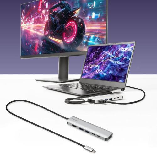 サンワサプライ USB-DKM9S 8K対応 USB Type-C ドッキングステーション_2