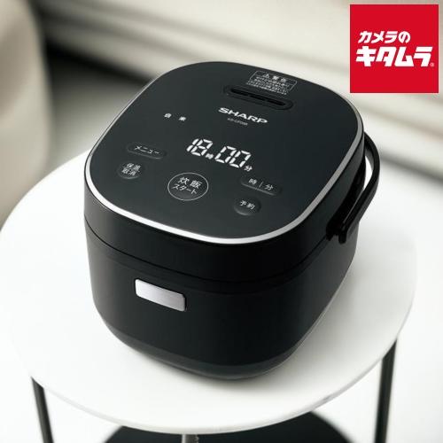 SHARP（シャープ） ジャー炊飯器 KS-CF05B-B ブラック系 [0.5~3合炊き