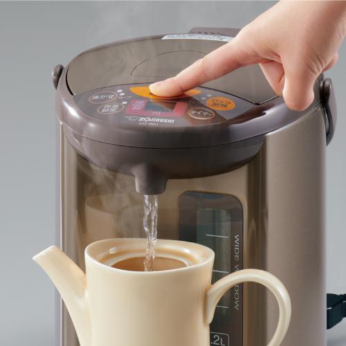 象印（ZOJIRUSHI） 電動ポット CD-WU30-TM メタリックブラウン [3.0L