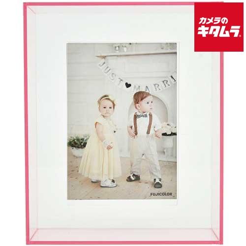 フジカラー アクリルコロンフレーム L ピンク カメラのキタムラ Paypayモール店 通販 Paypayモール