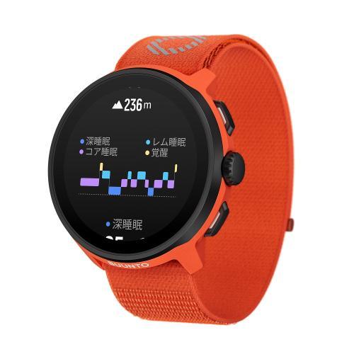 スント スマートウォッチ SUUNTO RUN CORAL ORANGE SS051112000 【正規品】の画像