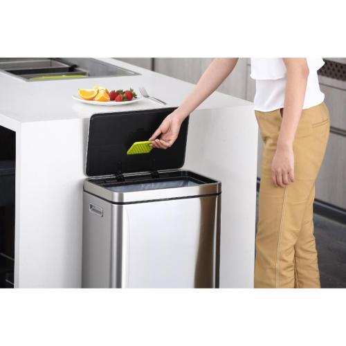 EKO JAPAN Xキューブ ステップビン ゴミ箱 EK9368MT-45L 45L シルバー 《納期約２−３週間》_2
