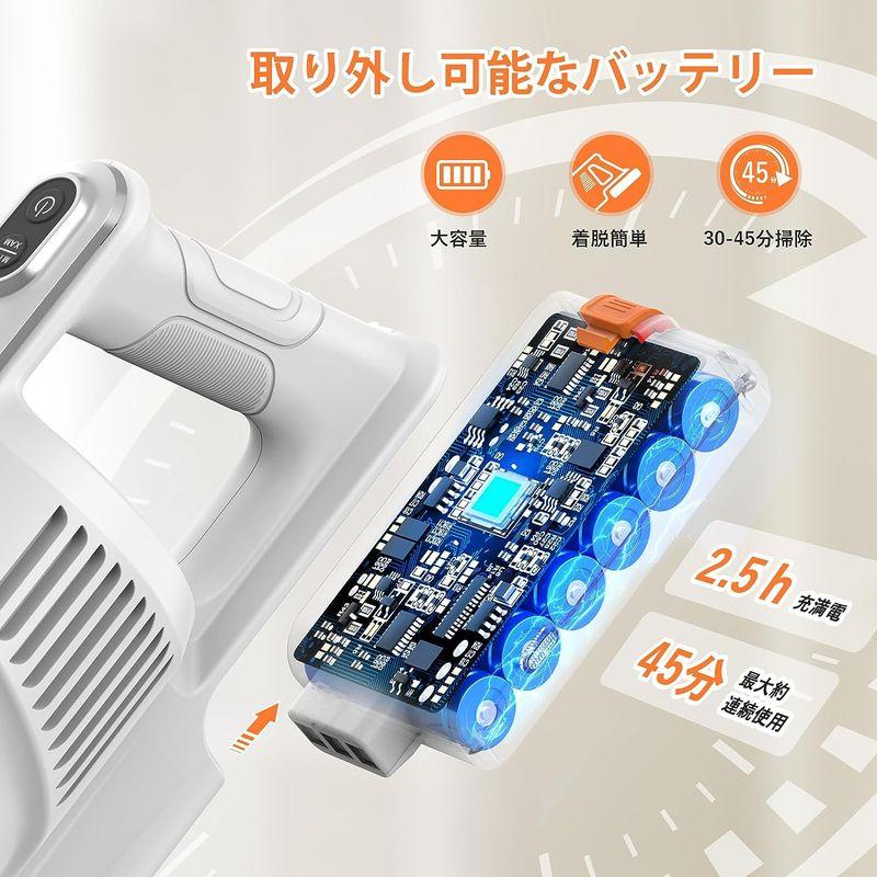 充電式コードレスサイクロン掃除機 2500mAH 5重濾過 楽天市場】【クーポンで12980円】Laresar V10 Lite 掃除機