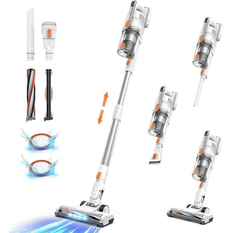 充電式コードレスサイクロン掃除機 2500mAH 5重濾過 楽天市場】【クーポンで12980円】Laresar V10 Lite 掃除機