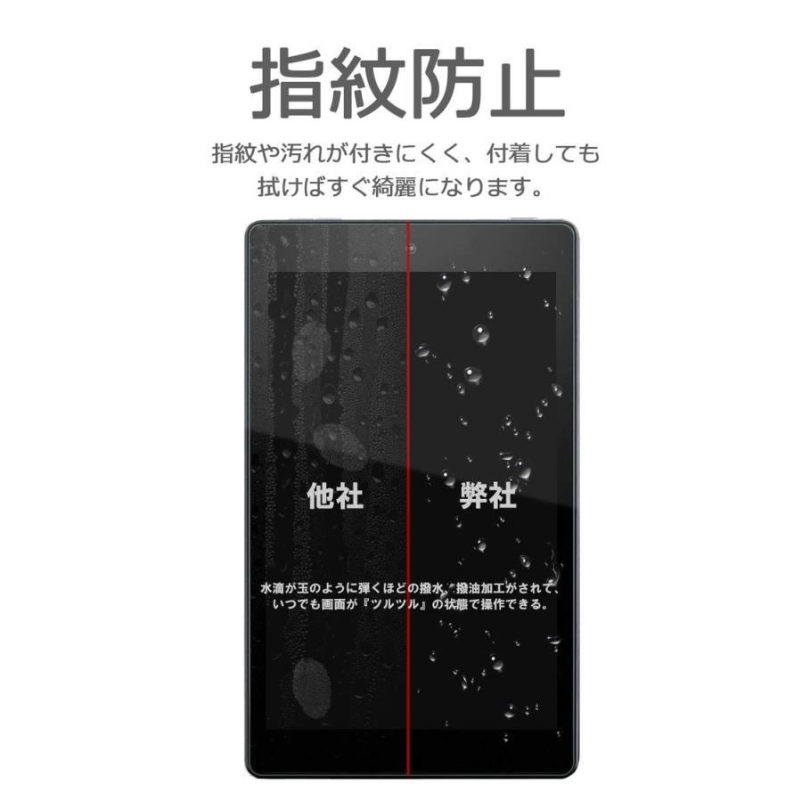 ベルモンド【旧型】 Fire HD 10 ブルーライトカット ガラスフィルム (2019/2017) キッズモデル対応 硬度9H 高透過 指紋防止 気泡防止 FireHD10 GBL 236 YFF|emi-direct|04