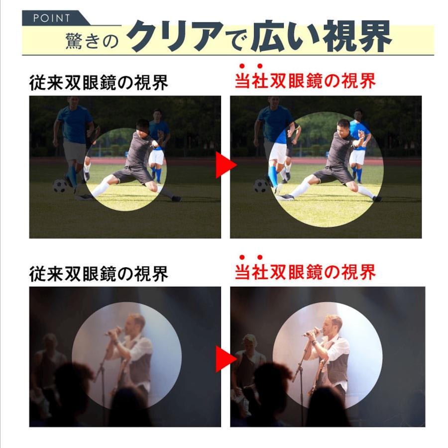 双眼鏡 コンサート 高倍率 ライブ用 10倍 ドーム 軽量 観劇 コンパクト 子供 スポーツ観戦 バードウォッチ おしゃれ パイクスピーク | PYKES PEAK | 14