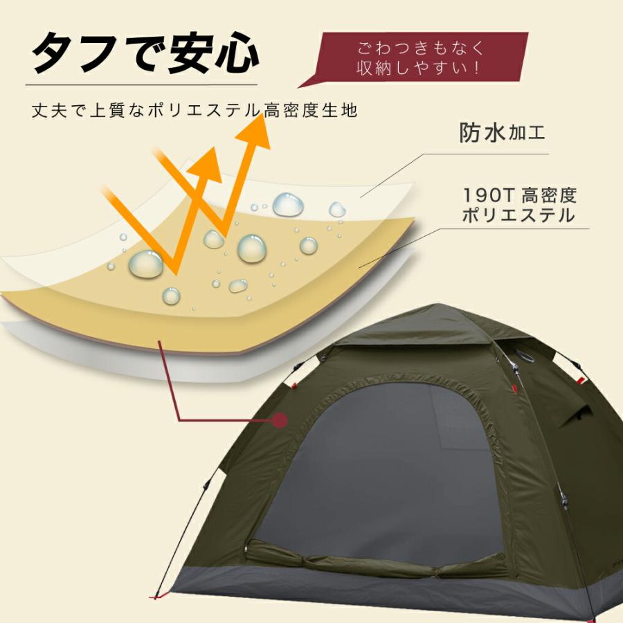 PYKES PEAK ワンタッチテント 1?2人用 キャンプ アウトドア UV PYKES PEAK ワンタッチテント 1?2人用 キャンプ アウトドア UV