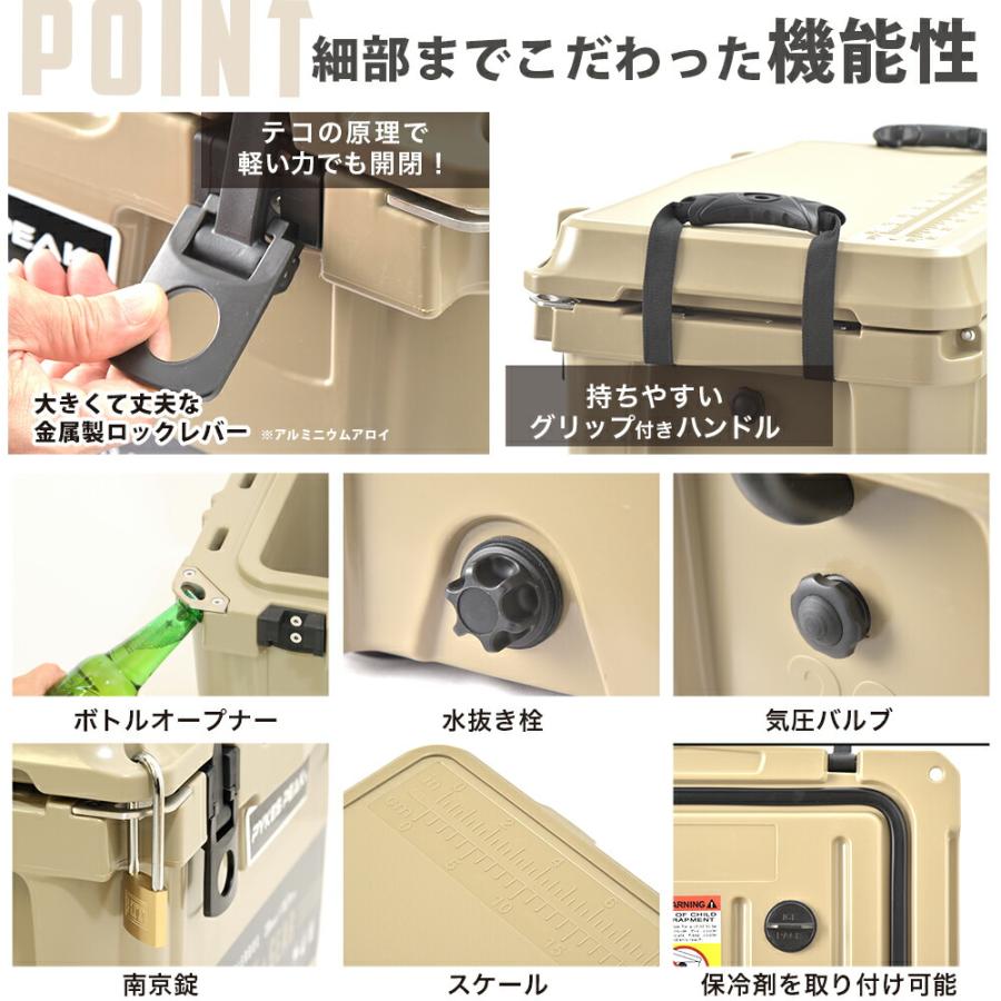PYKES PEAK クーラーボックス 小型 運動会 釣り 42.6L 保冷 PYKES PEAK クーラーボックス 小型 運動会 釣り 42.6L 保冷