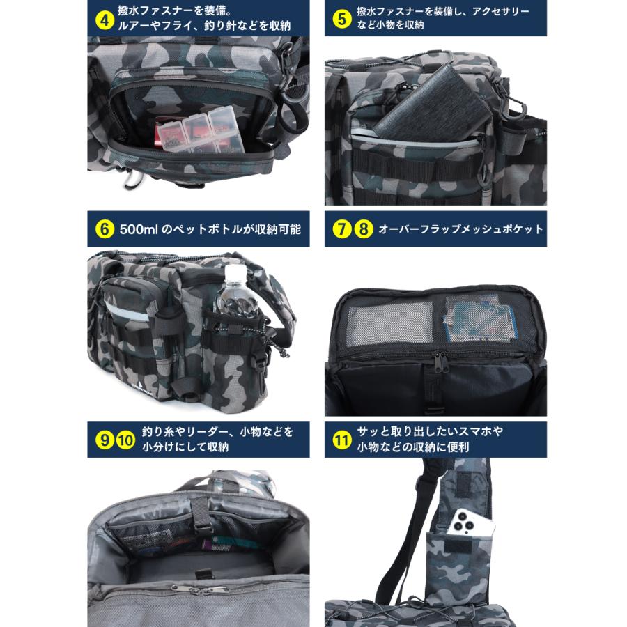 PYKES PEAK（パイクスピーク） 釣り用ショルダーバッグ Lサイズ