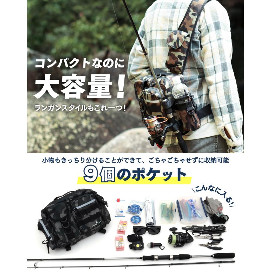 PYKES PEAK（パイクスピーク） 釣り用ショルダーバッグ Mサイズ
