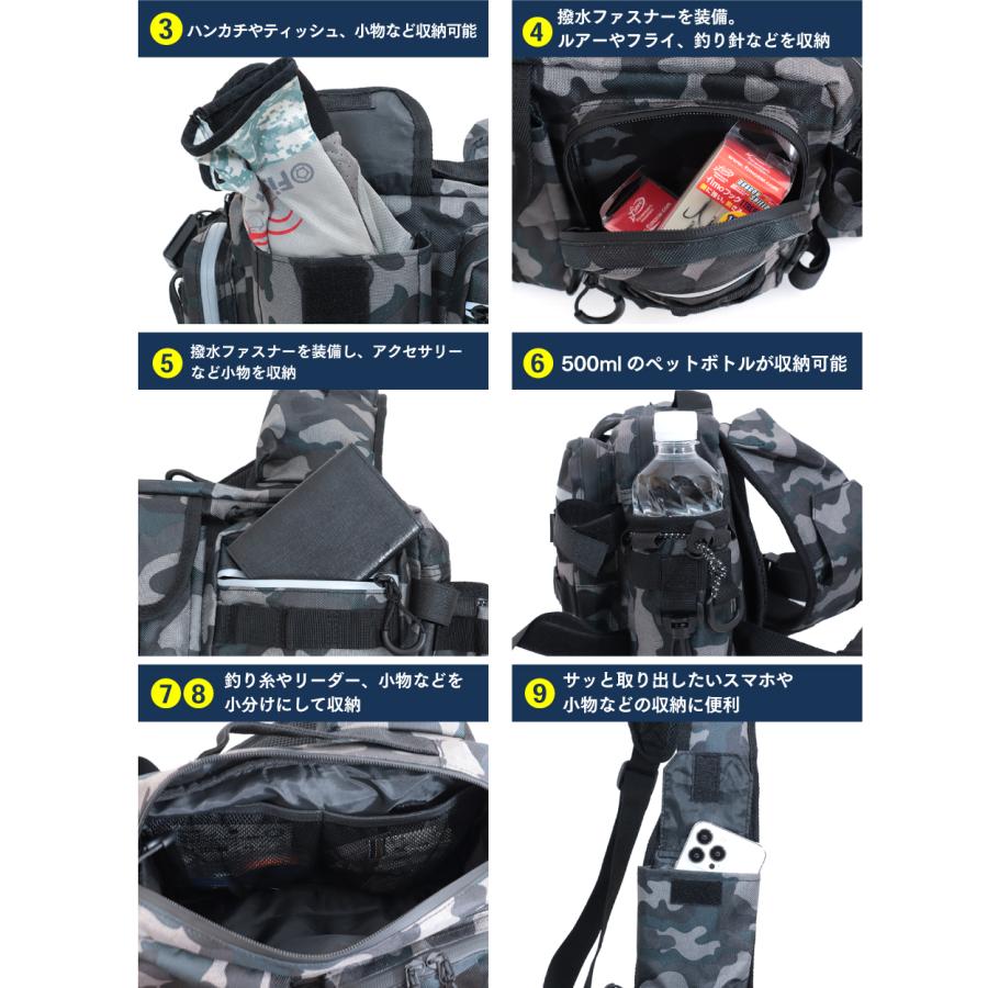 PYKES PEAK（パイクスピーク） 釣り用ショルダーバッグ Mサイズ