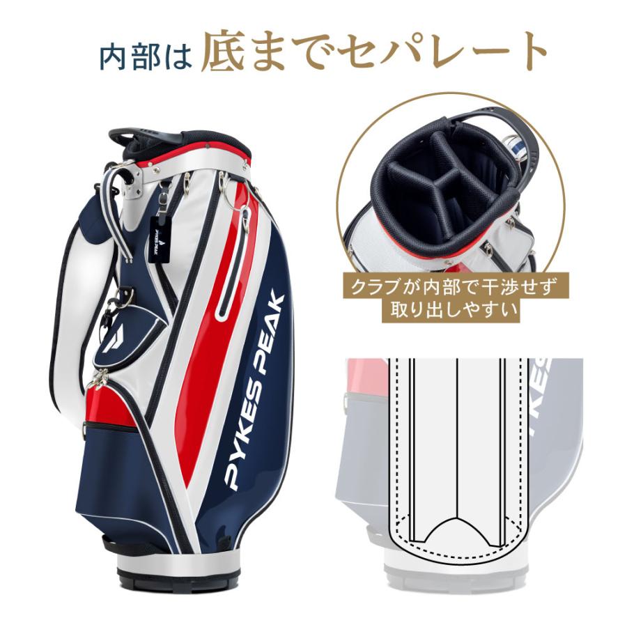 PYKES PEAK ゴルフキャディバッグ 超軽量2.5kg メンズ PYKES PEAK ゴルフキャディバッグ 超軽量2.5kg メンズ