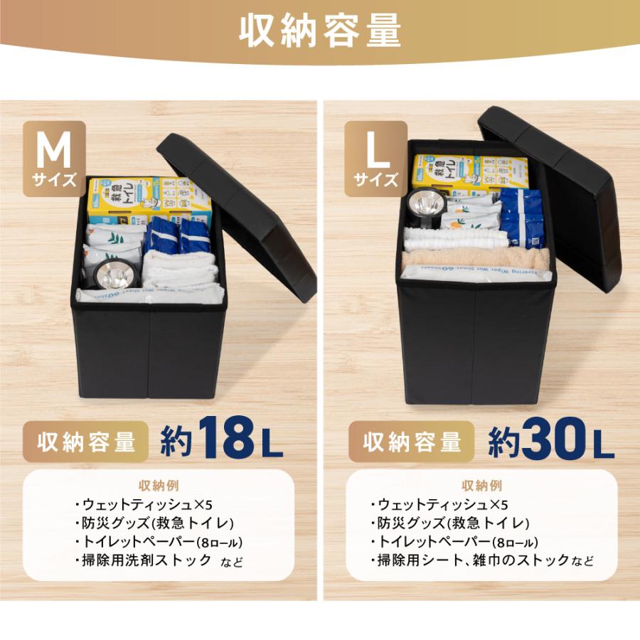 簡易トイレ 折りたたみ スツール 介護用 非常 緊急 携帯 災害 車中泊 インテリア ポータブル 防災グッズ おしゃれ パイクスピーク | PYKES PEAK | 15