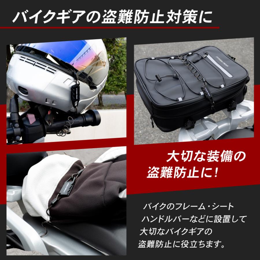 PYKES PEAK（パイクスピーク） ワイヤーロック 南京錠 ダイヤル式 鍵