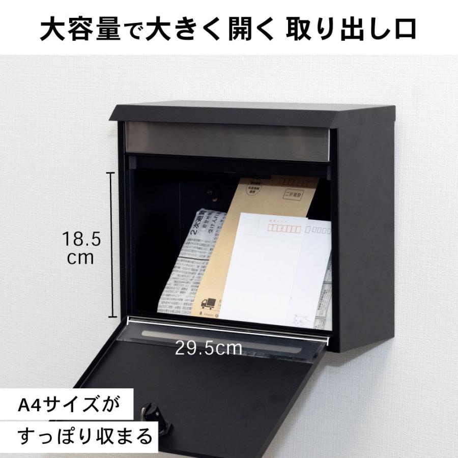 PYKES PEAK（パイクスピーク） 郵便ポスト 壁掛け 取り付け レター