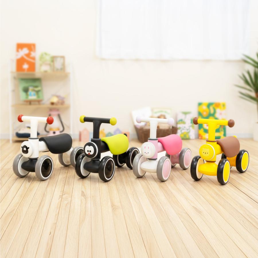 キックバイク バランスバイク 2歳 3歳 4歳 スタンド ランバイク ペダルなし自転車 トレーニングバイク ちびっこライダー おしゃれ パイクスピークの画像