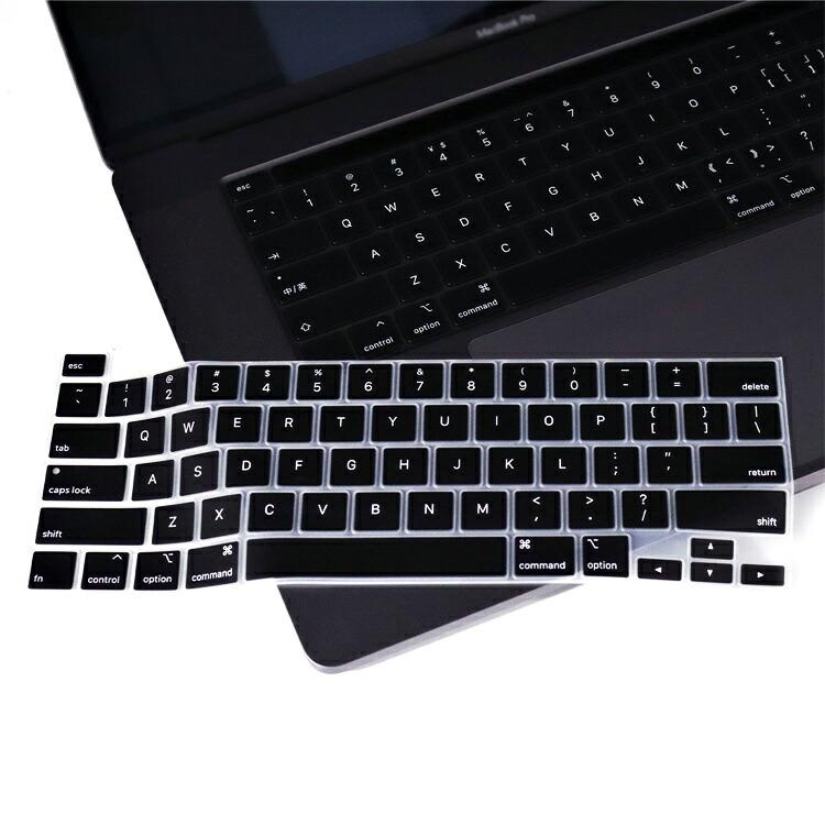 MacBook Pro 2020 キーボードカバー Mac 日本語 JIS配列 13インチ 2020 16インチ タッチバー Touch ID