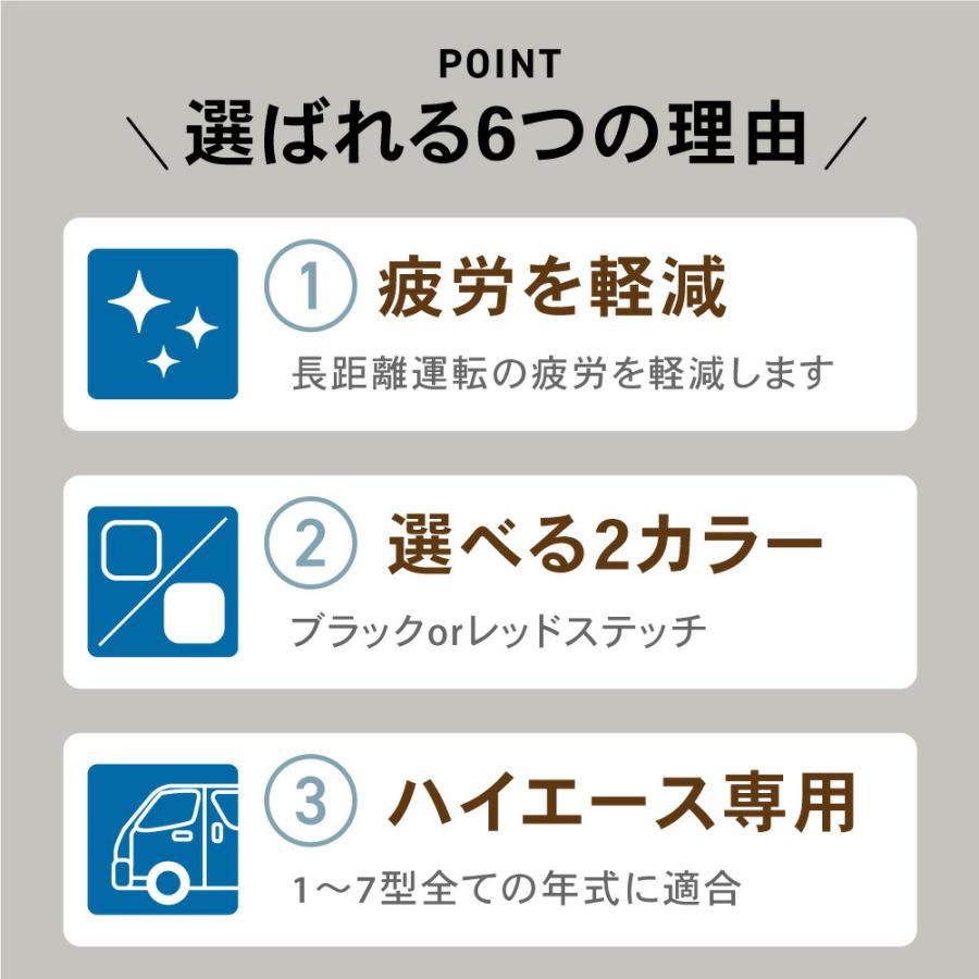 大人も着やすいシンプルファッション ハイエース 200系 アームレスト 1