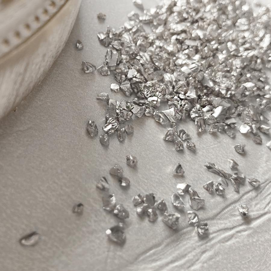 ネイルパーツ クラッシュ メタルパーツ 4色 ニュアンスネイル