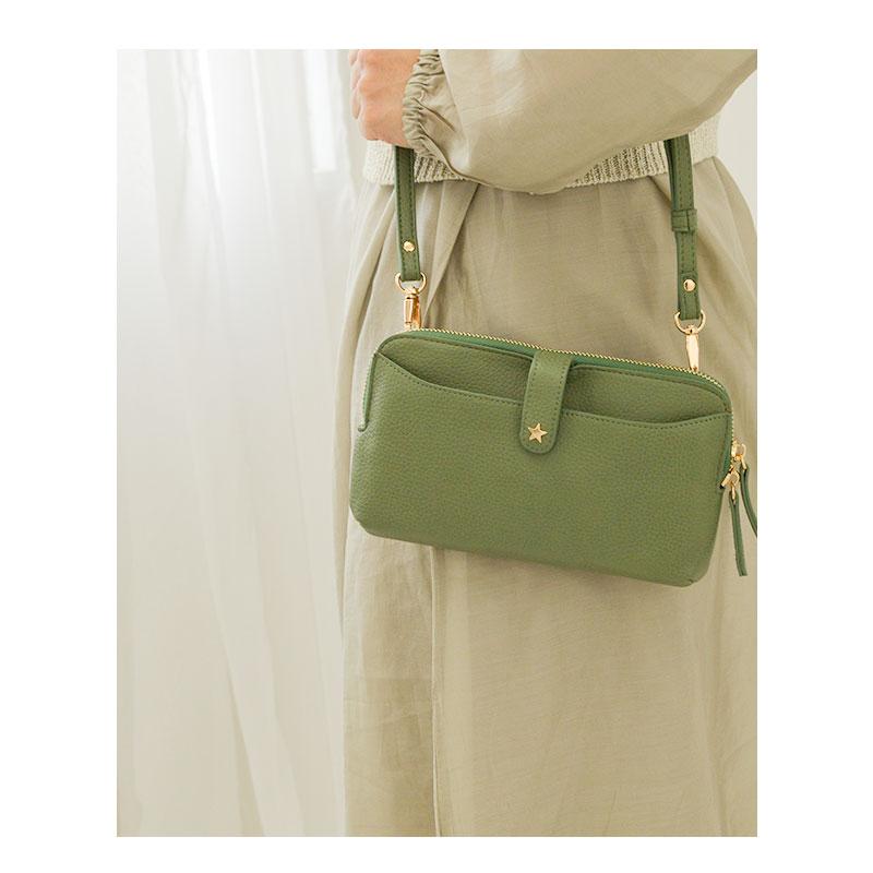 お財布ポシェット レディース ショルダーバッグ 肩掛け