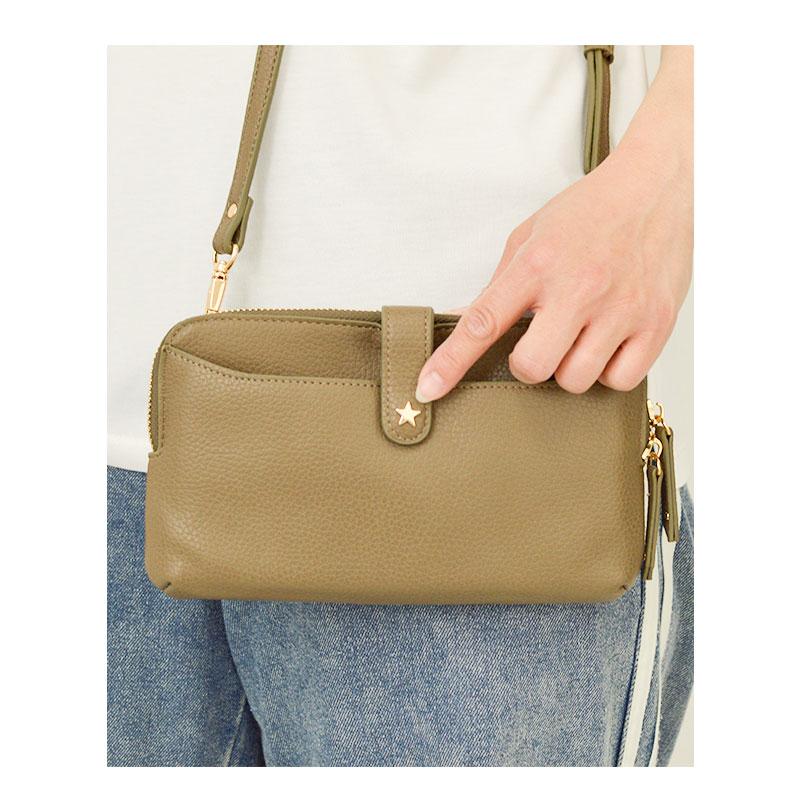 お財布ポシェット レディース ショルダーバッグ 肩掛け