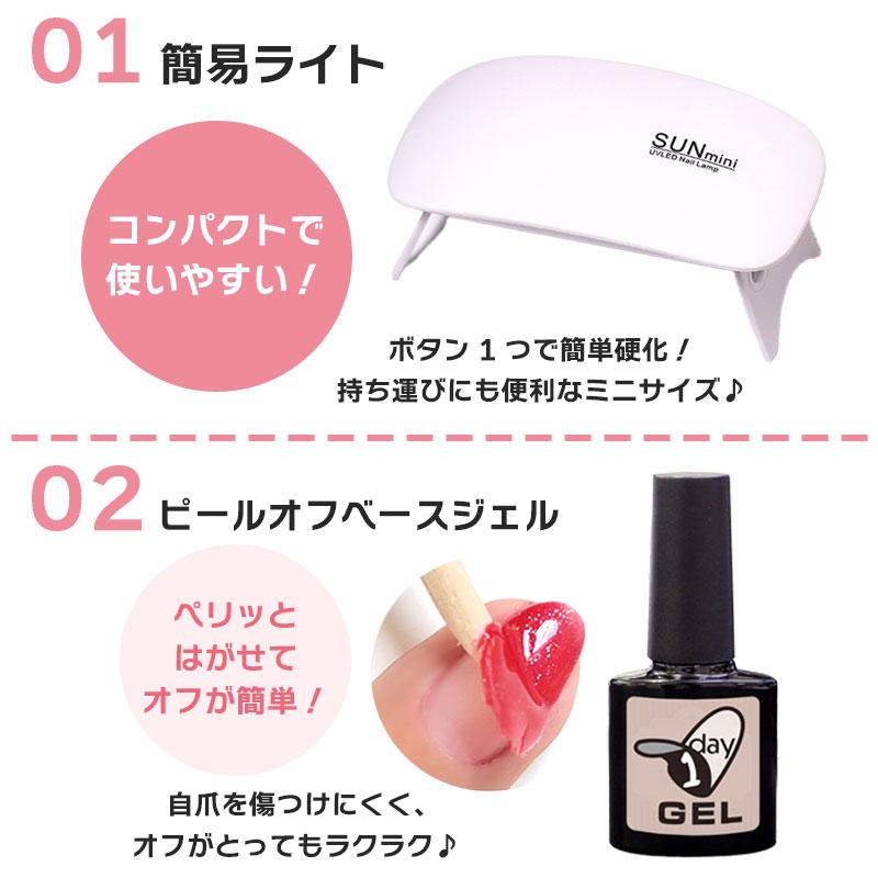 初心者専用 ジェルネイル キット ジェルネイルセット スターターキット