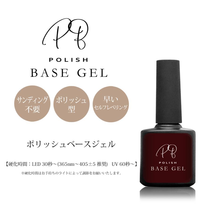 ノンサンディングベースジェル 大容量 15ml ポリッシュ ベースジェル