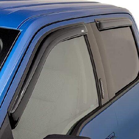 直営アウトレット Auto Ventshade [AVS] Outside Mount Ventvisor | 2008 - 2011 Ford Focus Sedan- Smoke， 4 pc. | 94968