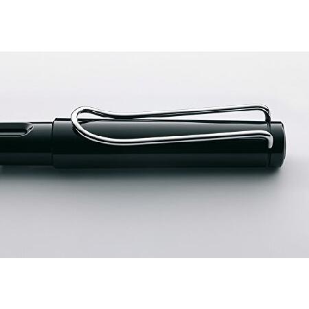 LAMY　ラミー　万年筆　ペン先サイズ：EF(極細字)　サファリ　L19BK-EF　2007年限定色　ブラック