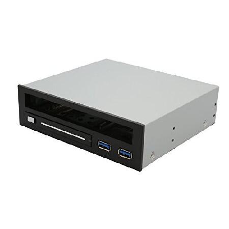 Syba 5.25インチベイアダプター スリム光学ドライブ用 2.5インチトレイレスラック ハードドライブHDD SSD USBハブ用 SY-MRA55005｜emiemi｜05