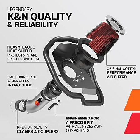 直販超安い K＆N Cold Air Intake Kit: Increase Acceleration ＆ Towing Power， Guaranteed Increase Horsepower up to 19HP: Compatible 6.6L， V8， 2011-14 Chevy/GMC (Si