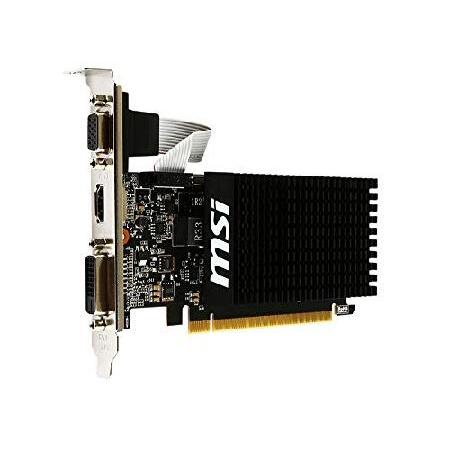 MSI ファンレス・ロープロファイル対応 GeForce GT 710 グラフィックスカード メモリ2GBモデル GT 710 2GD3H LP｜emiemi｜03