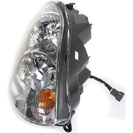 万笑ページ For 2003-2004 Infiniti G35 Pair Headlights Driver and Passenger