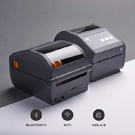 ZEBRA　ZD420d　Direct　Thermal　WiFi　Printer　203　dpi　Bluetooth　Desktop　ZD42042-D01W01EZ　Width　Print　USB　in