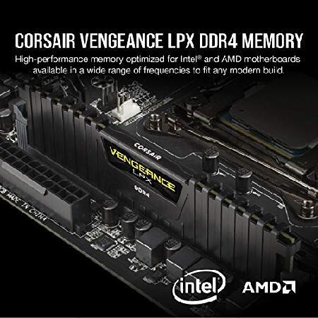 CORSAIR DDR4-3200MHz デスクトップPC用 メモリ VENGEANCE LPX シリーズ 32GB [16GB×2枚] CMK32GX4M2E3200C16｜emiemi｜02