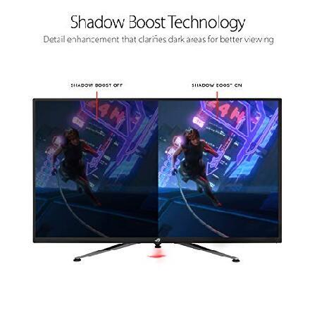 ASUS ROG Strix XG438Q 43” Large Gaming Monitor with 4K 120Hz FreeSync 2 HDR 600 90% DCI-P3 Aura Sync 10W Speaker Non-glare Eye Care with HDMI 2.0 DP with