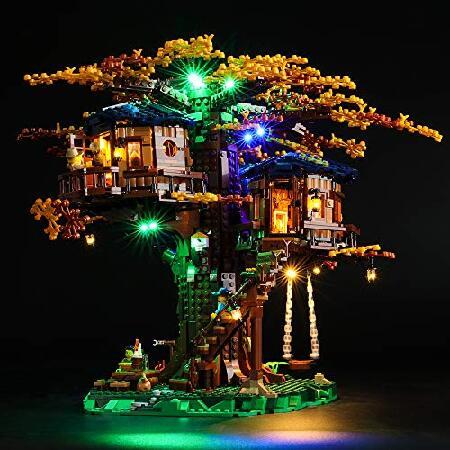 LIGHTAILING Light Set for (Ideas Tree House) Building Blocks Model - Led Light kit Compatible with Lego 21318(NOT Included The Model)｜emiemi｜02