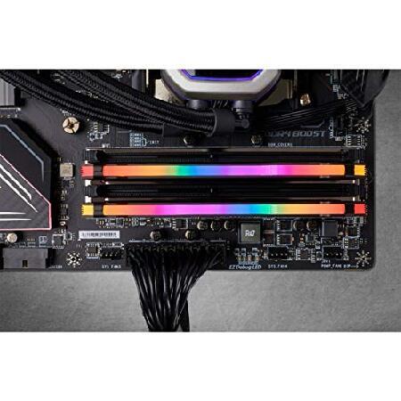 CORSAIR DDR4-3200MHz デスクトップPC用 メモリ VENGEANCE RGB PRO シリーズ 64GB [32GB×2枚] CMW64GX4M2E3200C16｜emiemi｜05