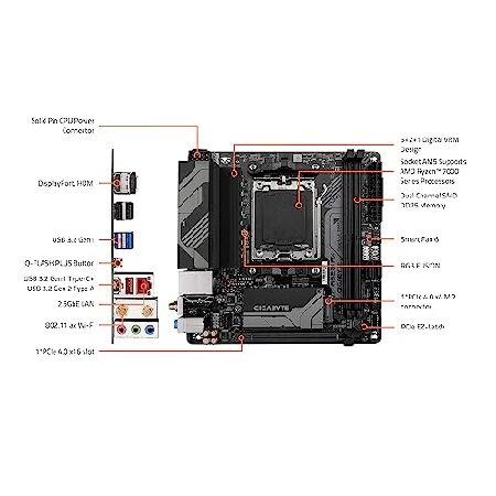 GIGABYTE A620I AX マザーボード Mini-ITX [AMD A620チップセット搭載] MB6196｜emiemi｜06