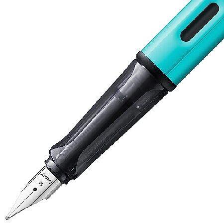 Lamy　AL-star　023　トルマリンアルミニウム万年筆　透明グリップとスチールペン先付き　万年筆　ペン先の太さEF