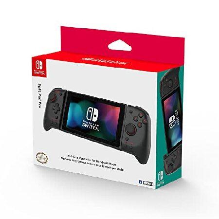 Hori Nintendo Switch Split Pad Pro (Black) Ergonomic Controller for Handheld Mode - Officially Licensed By Nintendo｜emiemi｜02