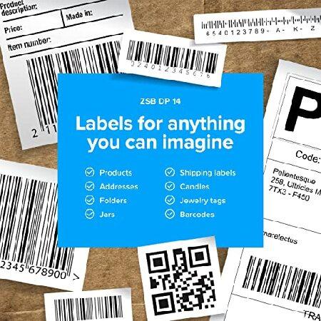 セール直営店 ZEBRA ZSB Series Thermal Label Printer - Shipping Printer for Barcode Labels， Address Labels ＆ More - Wireless Package Label Printer Compatible with