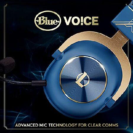 Logitech G PRO X Gaming Headset - Blue VO!CE, Detachable Microphone, Comfortable Memory Foam Ear Pads, DTS Headphone 7.1 and 50 mm PRO G Drivers, Offi｜emiemi｜04