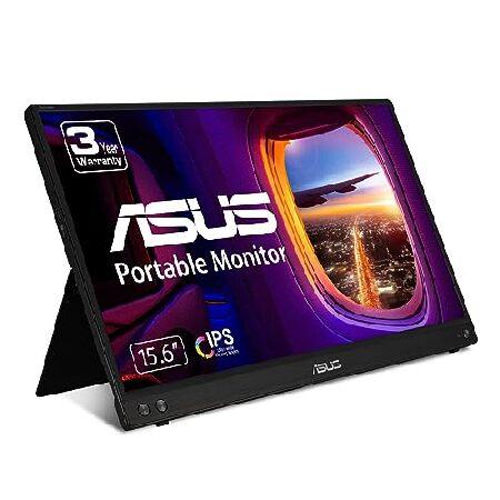 ASUS ZenScreen 15.6インチ 1080P ポータブルUSBモニター (MB16ACV 