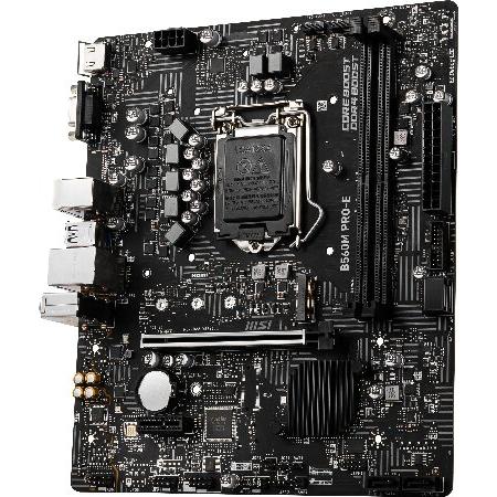 MSI B560M PRO-E ProSeries マザーボード (MATX、第11/第10世代 Intel